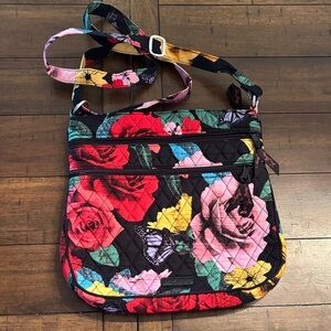Vera Bradley Floral Quilted Crossbody Bag